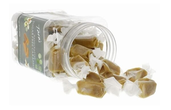 Taras Gourmet Sugar Free Caramels | Hand Crafted All Natural Candy | Creamy & Individually Wrapped with Real Butter (20 oz) - Image 3