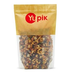 Yupik Trail Mix, 2.2 lb, A mix of peanuts, almonds, sunflower seeds, pumpkin seeds, raisins, papaya and pineapple, Pack of 1