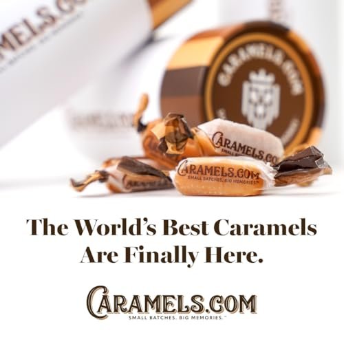 Caramels.com | Sea Salted Carmel and Butter Caramel | Soft Caramel | Duo Pack | Individually Wrapped - Image 7