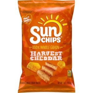 Sunchips Multigrain Snacks Harvest Cheddar, 7 Oz