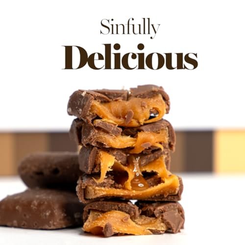 Caramels.com | Sea Salted Carmel and Butter Caramel | Soft Caramel | Duo Pack | Individually Wrapped - Image 4