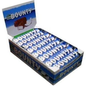 Bounty Milk Chocolate Bar, CASE, 24x57g_AB