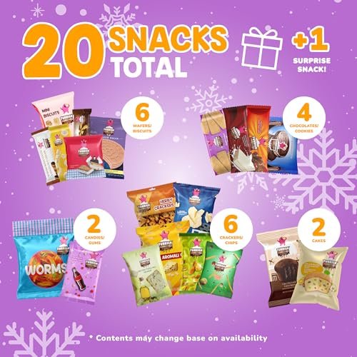 Maxi International Snack Box | Premium Exotic Foreign Snacks | Unique Snack Food Gifts Included | Try Extraordinary Turkish Snacks | Candies from Around the World | 21 Full-Size Snacks - Image 4