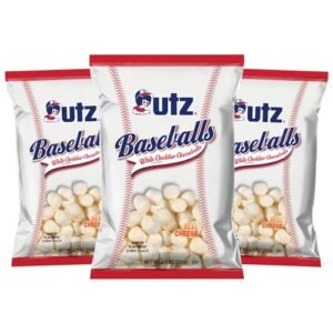 Utz White Cheddar Baseballs 8.5 oz. 3 Count