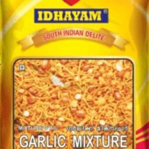 MEENAKSHI OVERSEAS LLC GARLIC MIXTURE BY IDHAYAM SOUTH INDIAN DELITE SAVOURIES & SNACKS FROM GOD'S OWN COUNTRY NET WT. 340 G (12 OZ)