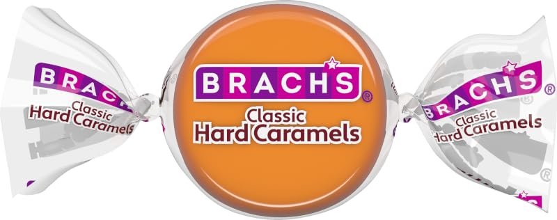 Brach's Nips Caramel Flavored Hard Candy, Individually Wrapped Candies, 3.25 Ounce Bags (Pack of 12) - Image 4