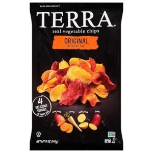 Terra Vegetable Chips, Original Vegetable Chips with Sea Salt, 5 oz