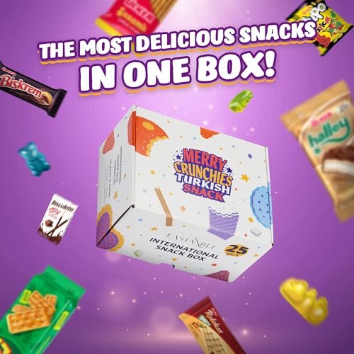 Eastanbul International Snack Box, Premium 25 Full-Size Foreign Snack Box, From Around The World International, Sweet, Savory, Chewy, Crunchy - Image 7