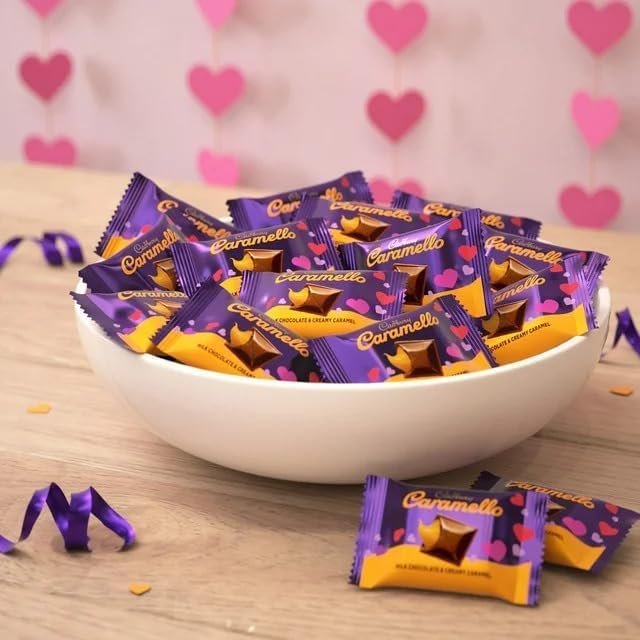 Cadbury Caramello Miniatures - 35 Milk Chocolate and Caramel Candy Bars - Individually Wrapped Caramello Cadbury Chocolate Bars - Bulk Cadbury Candy - 35 Pieces - Image 5
