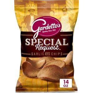 Gardetto's Special Request Garlic Rye Chips, Snack Bag, 14 oz