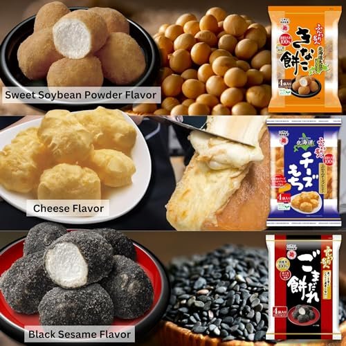 Echigo Seika, Funwari Meijin Fluffy Rice Puff, Kurogoma Flavor | Snack Size, Asian Rice Snacks, Mochi Snack | Authentic Product of Japan (1 pack, Black Sesame) - Image 7