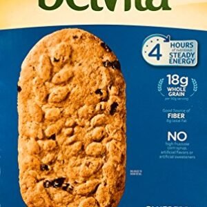 belVita Blueberry Breakfast Biscuits, 30 Total Packs, 5 Count(Pack of 6)
