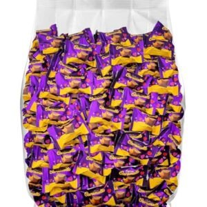 Cadbury Caramello Miniatures - 35 Milk Chocolate and Caramel Candy Bars - Individually Wrapped Caramello Cadbury Chocolate Bars - Bulk Cadbury Candy - 35 Pieces