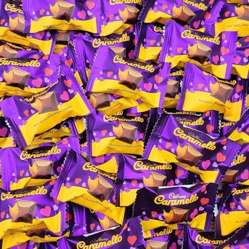 Cadbury Caramello Miniatures - 35 Milk Chocolate and Caramel Candy Bars - Individually Wrapped Caramello Cadbury Chocolate Bars - Bulk Cadbury Candy - 35 Pieces - Image 2