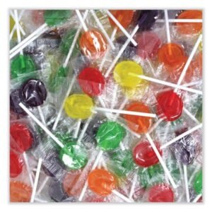 Mother's Day Classic Lollipop - aprox 170 pack 3 Pounds - Assorted Fruit Flavor Suckers Lollipop - Flat Lollipops Individually Wrapped - Round Bulk Lollipops For Kids, Doctors Office, Schools, Banks and Easter Basket Stuffer