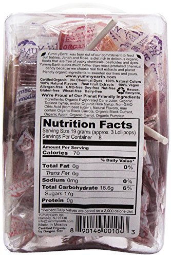 YumEarth Organic Fruit Lollipops, 6 Ounce Container - Image 5