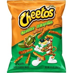 Cheetos Crunchy Cheddar Jalapeño Cheese Flavored Snacks, 8.5 Oz