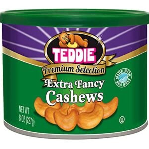 Teddie Premium Selection Extra Fancy Cashews 8oz.