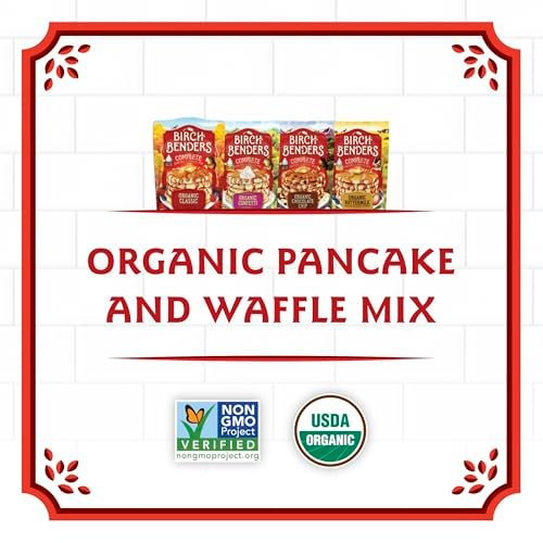 Birch Benders Organic Buttermilk Pancake and Waffle Mix, 16 oz (Pack of 2) - Image 5