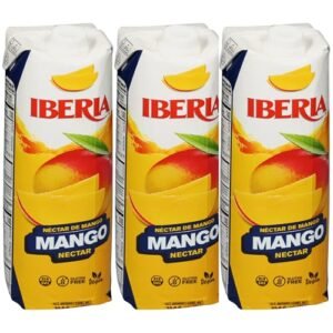 Iberia Mango Nectar, 33.8 fl. oz., (Pack of 3)