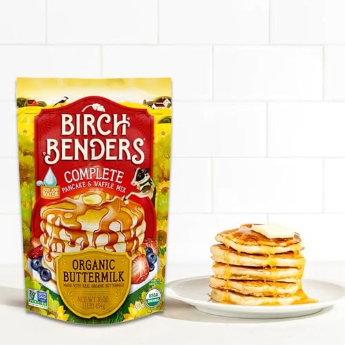 Birch Benders Organic Buttermilk Pancake and Waffle Mix, 16 oz (Pack of 2) - Image 4
