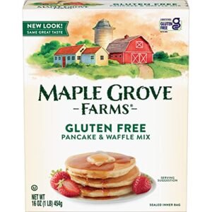 Maple Grove Farms Pancake & Waffle Mix, Gluten Free, 16 Ounce