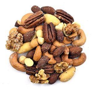 Anna and Sarah Roasted & Salted Premium Mixed Nuts (No Peanuts) in Resealable Bag (Roasted Salted, 2 Lbs)
